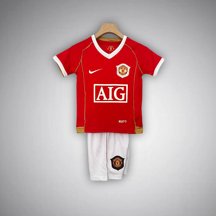 06/07 Manchester United Home Kids Size Kit