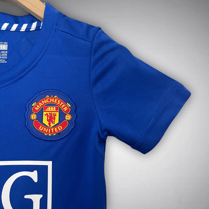08/09 Manchester United Away Kids Size Kit